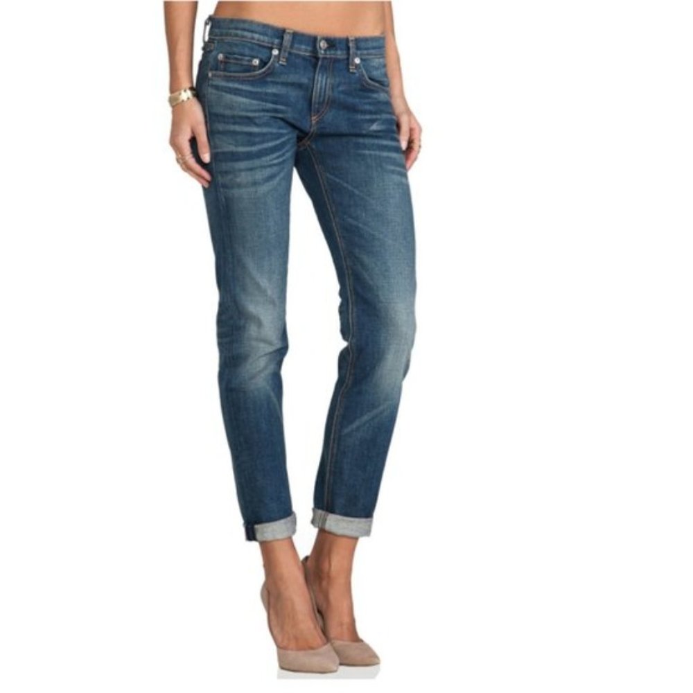 RAG & BONE Dre Boyfriend Jean in Classic 26